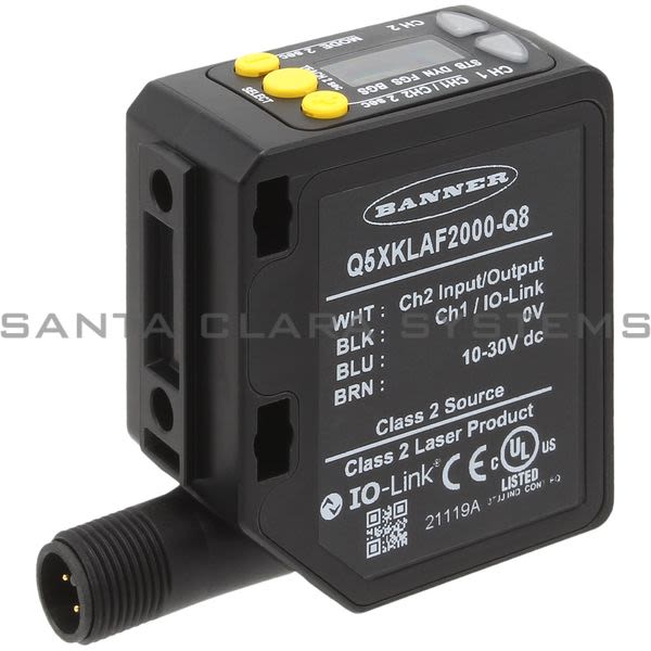 Banner Q5XKLAF2000-Q8-803693 Proximity Sensor | Q5X Series Product Image
