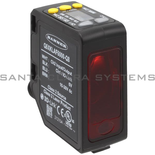 Banner Q5XKLAF5000-Q8-807731 Laser Adjustable Field Sensor Product Image