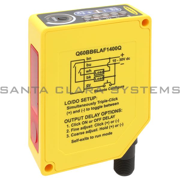 Banner Q60BB6LAF1400Q-71742 Adjustable-Field Laser Product Image
