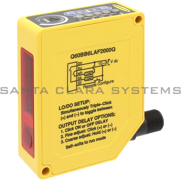 Banner Q60BB6LAF2000Q-71743 Adjustable-Field Sensor | Q60 Series Product Image