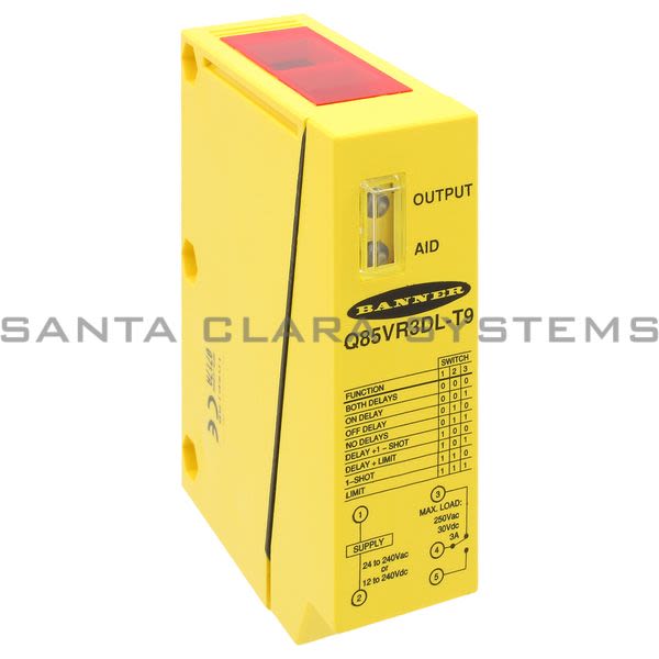 Banner Q85VR3DL-T9-31537 Diffuse Sensor Product Image