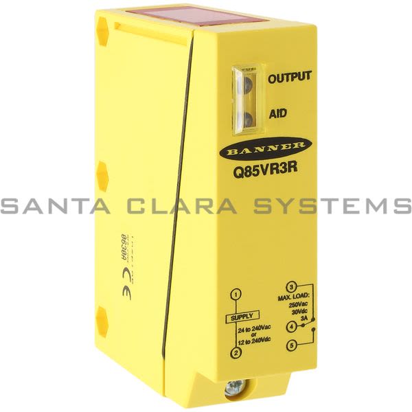 Banner Q85VR3R-31651 Opposed Sensor | Receiver | Q85 Series Product Image