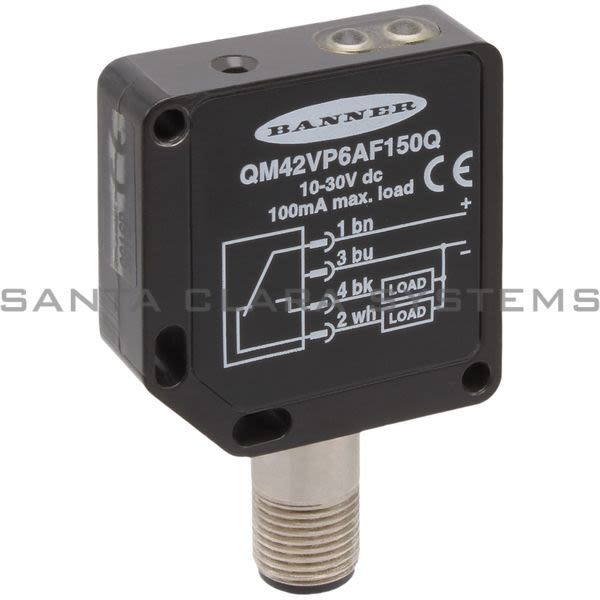 Banner QM42VP6AF150Q-45690 Proximity Sensor | QM42 Series Product Image