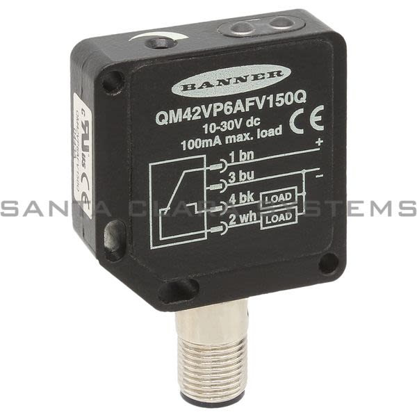 Banner QM42VP6AFV150Q-48697 Proximity Sensor | QM42 Series Product Image