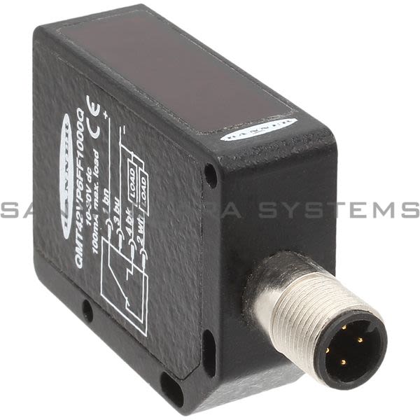 Banner QMT42VP6FF1000Q-49234 Photoelectric 10-30VDC SPDT PNP W/QD Product Image