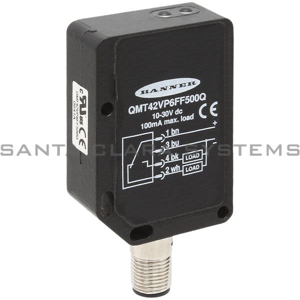 Banner QMT42VP6FF500Q-49230 Fixed Field Sensor | QMT42 Series Product Image