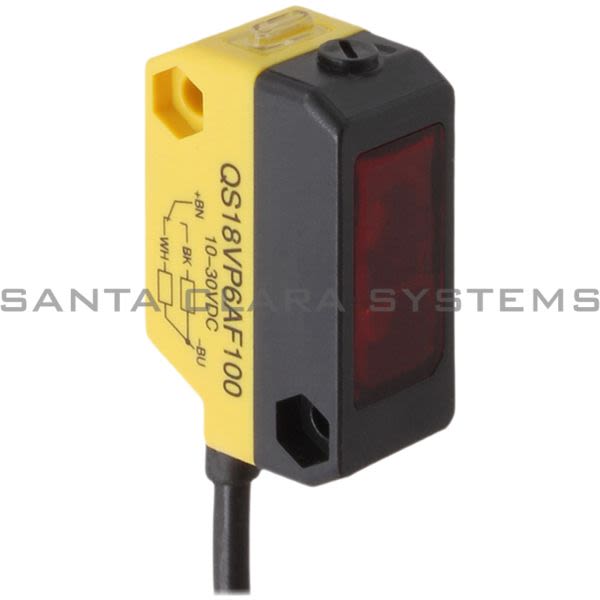 Banner QS18VP6AF100-65502 Adjustable Field Sensor | WORLD-BEAM Product Image