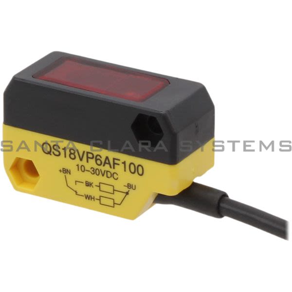 Banner QS18VP6AF100-65502 Adjustable Field Sensor | WORLD-BEAM Product Image