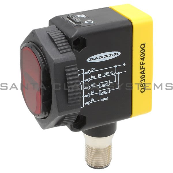 Banner QS30AFF400Q-11987 Adjustable Field Sensor | WORLD-BEAM Product Image