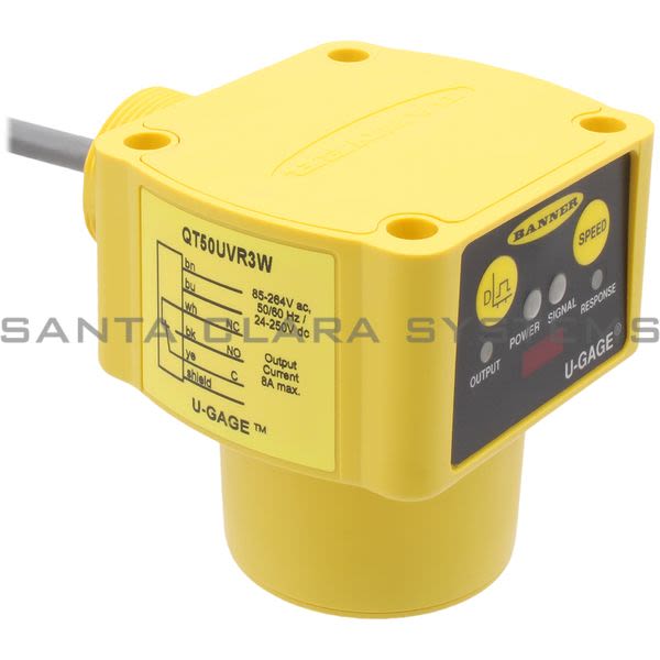 Banner QT50UVR3W-72477 Ultrasonic Sensor Product Image