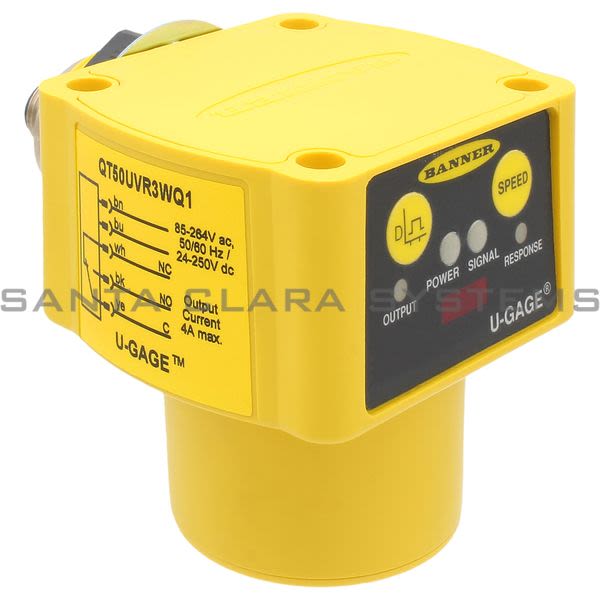 Banner QT50UVR3WQ1-72475 Ultrasonic Sensor Product Image