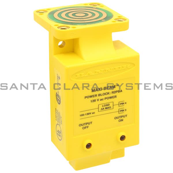 Banner R2PBA-26485 Power Block | MAXI-BEAM Product Image