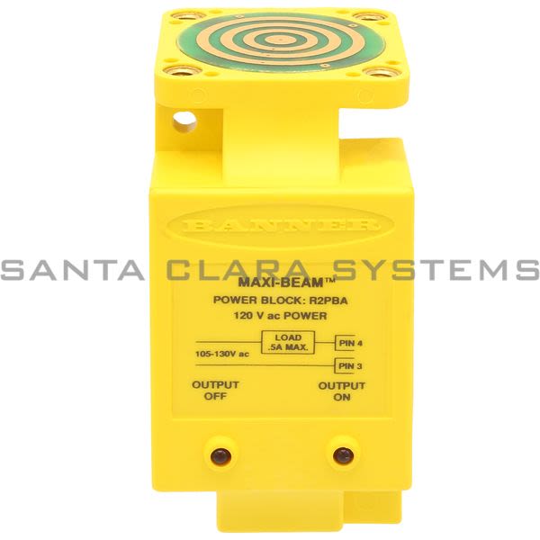 Banner R2PBA-26485 Power Block | MAXI-BEAM Product Image
