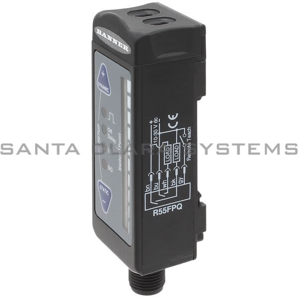 Banner R55FPQ-58020 Fiber Optic Color Mark Sensor Module Product Image