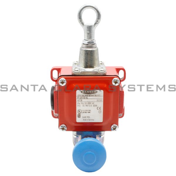 Banner RP-QM72D-6L-62059 Heavy Duty Metal Stop Rope Pull Product Image