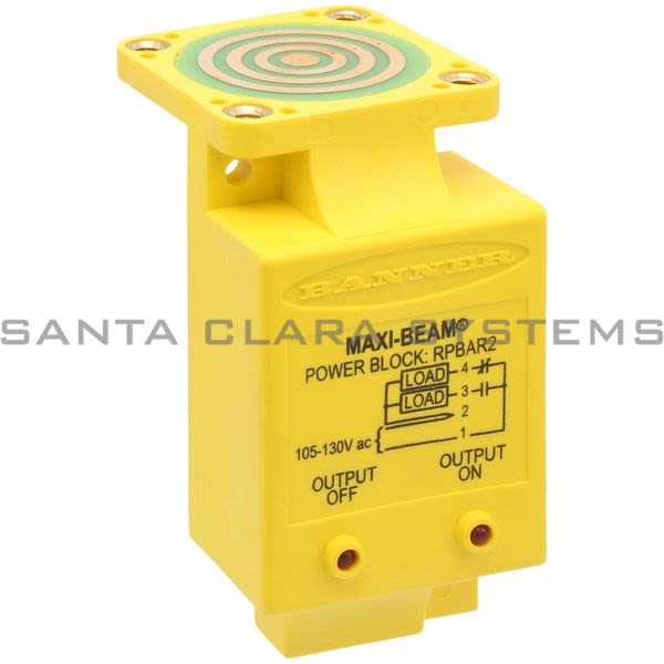 Banner RPBAR2-33067 Power Block | MAXI-BEAM Product Image