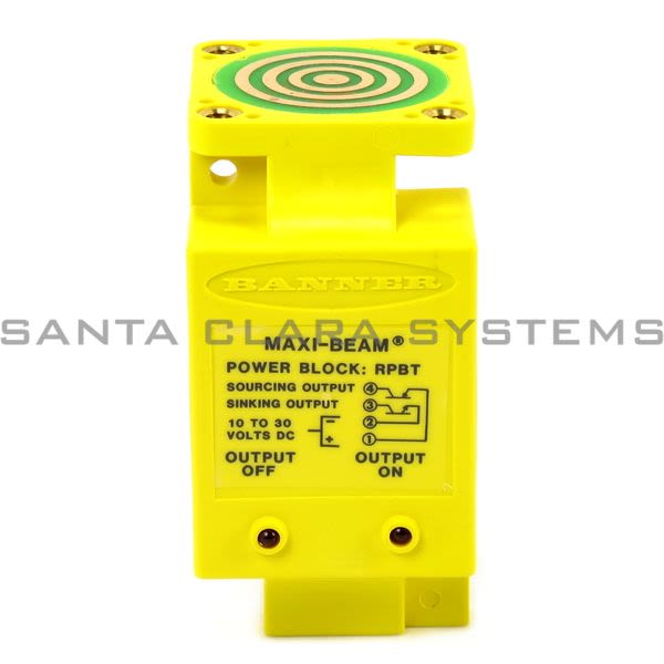 Banner RPBT-25643 Power Block | MAXI-BEAM Product Image
