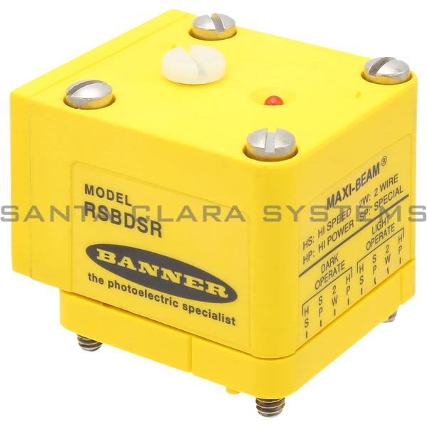 Banner RSBDSR-26274 Sensor Operating Head Product Image
