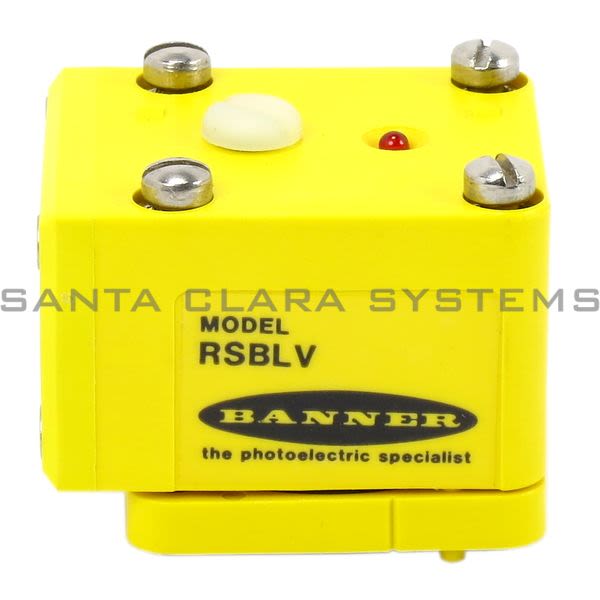 Banner RSBLV-25547 Photoelectric Sensor | MAXI-BEAM Product Image