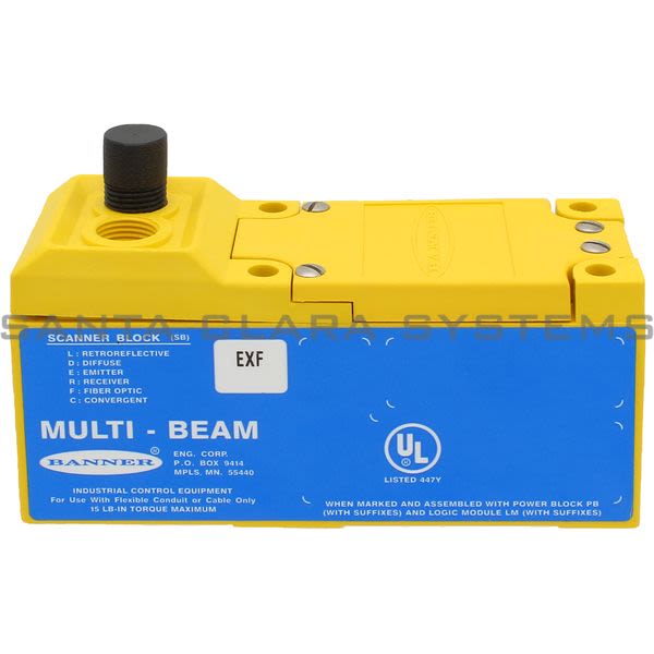 Banner SBEXF-16446  Scanner Block Product Image
