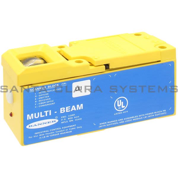 Banner SBLX1-16647 Scanner Block | MULTI-BEAM Product Image