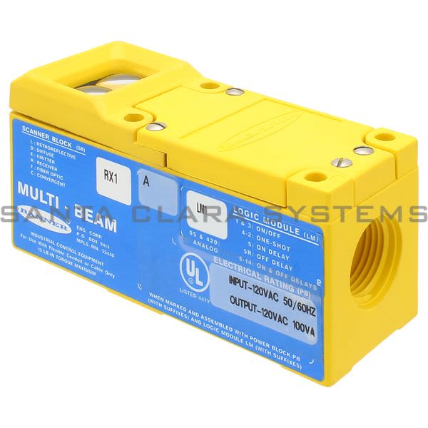 Banner SBRX1-16654 Scanner Block | MULTI-BEAM Product Image