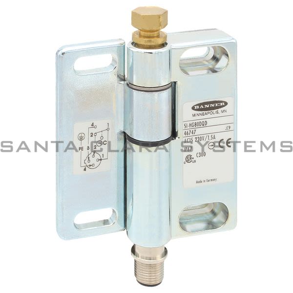 Banner SI-HG80DQD-46731 Hinge Safety Interlock Product Image