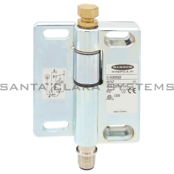 Banner SI-HG80DQD-46731 Hinge Safety Interlock Product Image