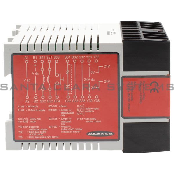 Banner SM-GA-5A-66093 Safety Relay Module Product Image