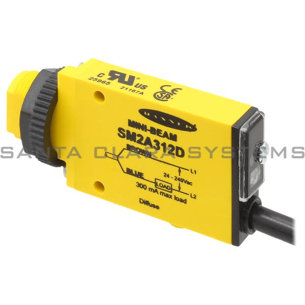 Banner SM2A312D-25965 Diffuse Sensor | MINI-BEAM Product Image