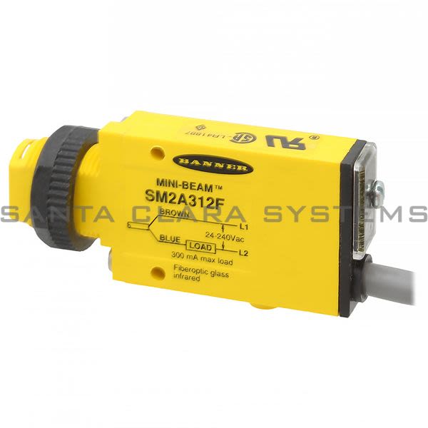 Banner SM2A312F-25966 Glass Fiber Optic | MINI-BEAM Product Image