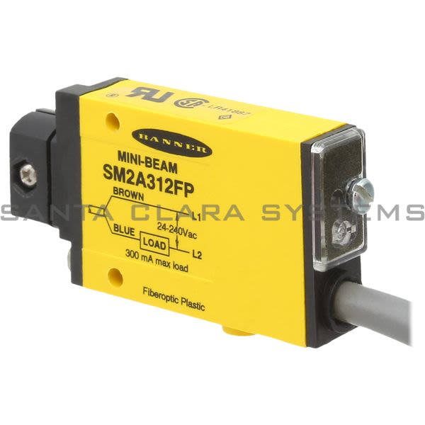 Banner SM2A312FP-26057 Plastic Fiber Optic | MINI-BEAM Product Image