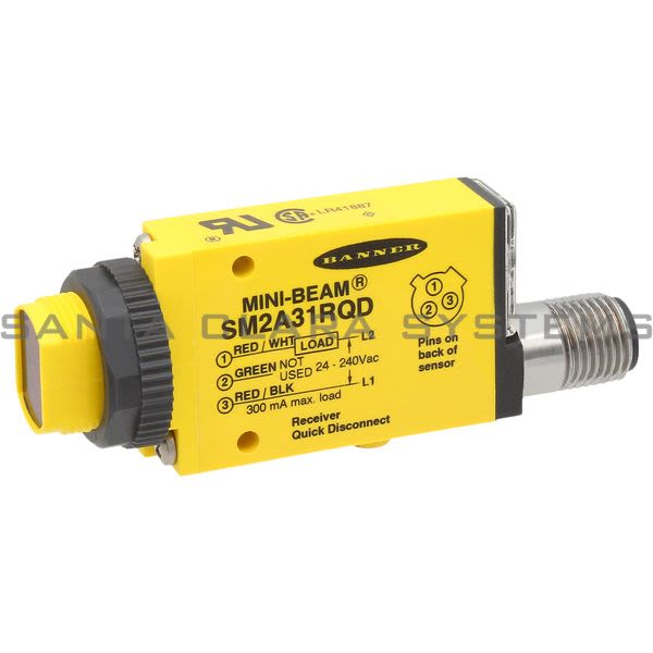 Banner SM2A31RQD-26846 Opposed Sensor | Receiver | MINI-BEAM Product Image