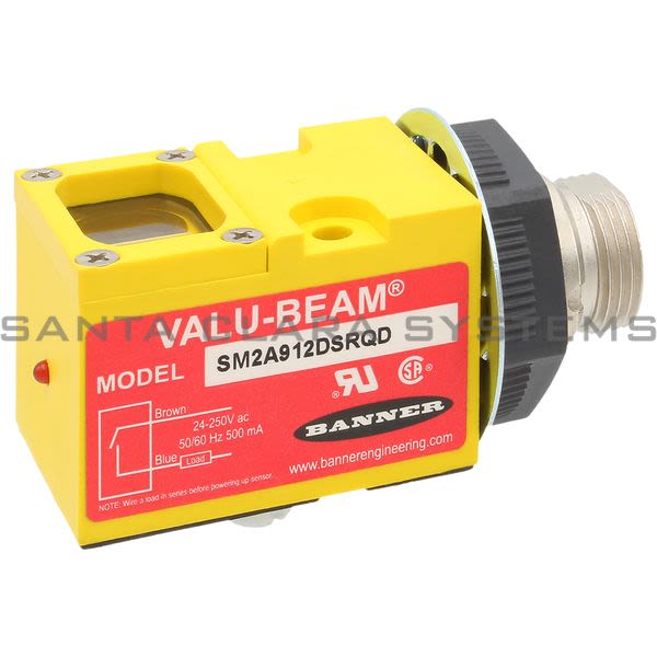 Banner SM2A912DSRQD-26572 Diffuse Sensor Product Image