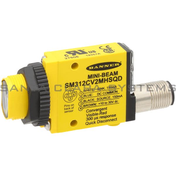 Banner SM312CV2MHSQD-27606 Sensor Product Image
