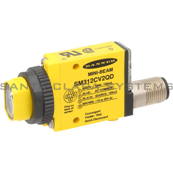 Banner SM312CV2QD-26903 Convergent Sensor | MINI-BEAM Product Image