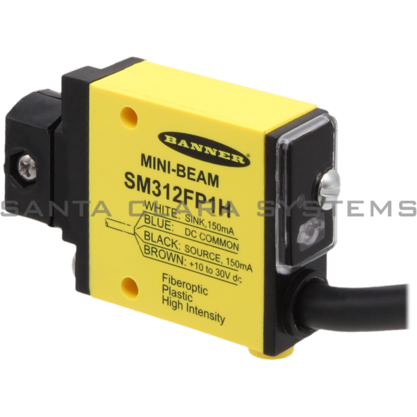 Banner SM312FP1H-60906 Plastic Fiber Optic | MINI-BEAM Product Image