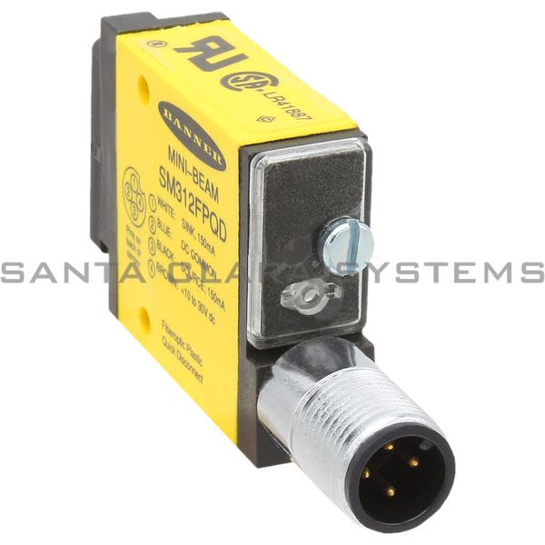 Banner SM312FPQD-26837 Plastic Fiber Optic | MINI-BEAM Product Image