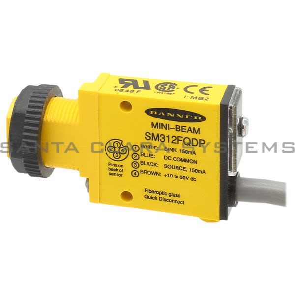 Banner SM312FQDP-29543 Glass Fiber Optic Product Image