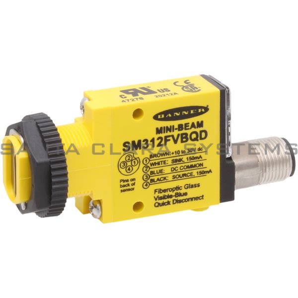 Banner SM312FVBQD-47278 Glass Fiber Optic Product Image