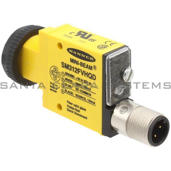 Banner SM312FVHQD-60885 Fiber Optic Amplifier Product Image