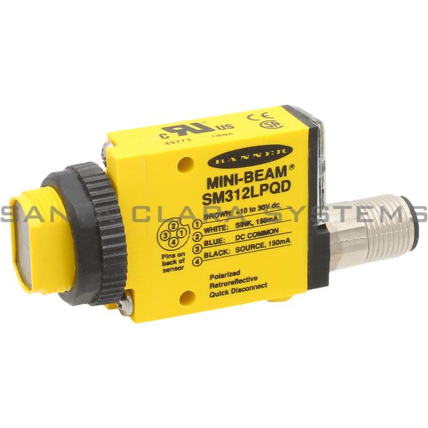 Banner SM312LPQD-49771 Retroreflective Sensor Product Image