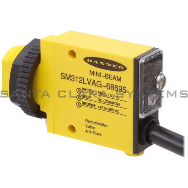 Banner SM312LVAG-68695 Retroreflective Sensor Product Image