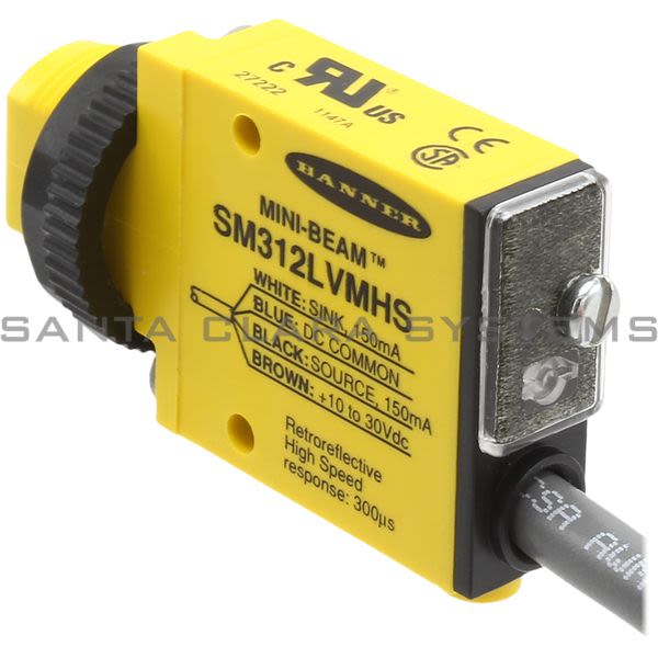 Banner SM312LVMHSW-30-27222 Photoelectric Sensor Product Image