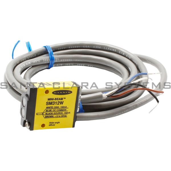 Banner SM312W-26264 Diffuse Sensor | MINI-BEAM Product Image