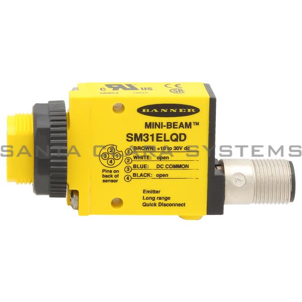 Banner SM31ELQD-26952 Opposed Sensor | MINI-BEAM: Emitter Product Image