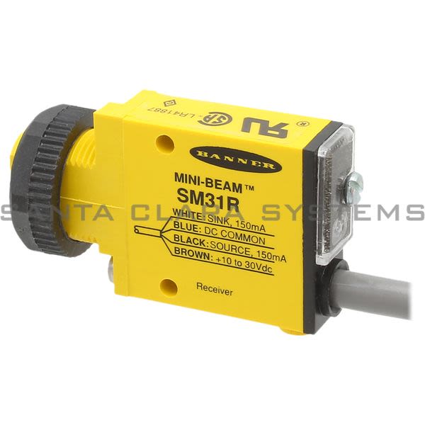 Banner SM31R-25622 Opposed Sensor | Receiver | MINI-BEAM Product Image