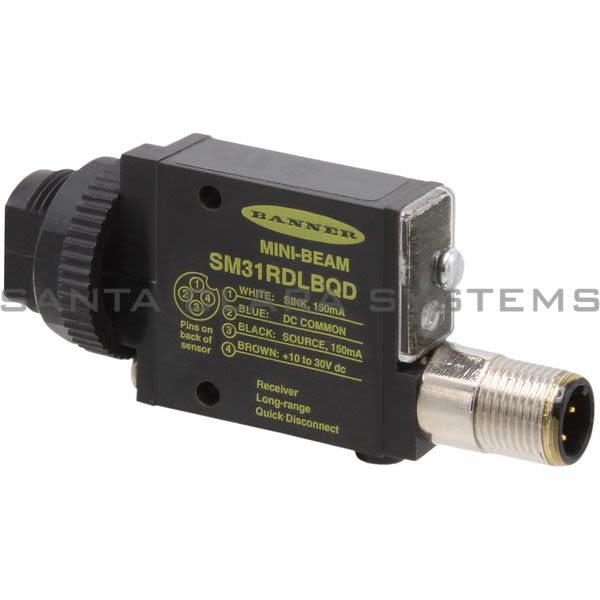 Banner SM31RDLBQD-44039 Opposed Sensor | Reciever | MINI-BEAM Product Image