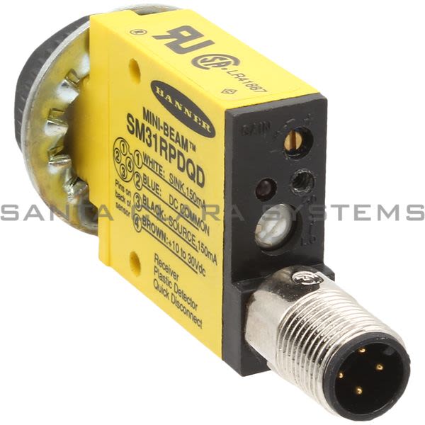 Banner SM31RPDQD-26890 Opposed Sensor | Reciever | MINI-BEAM Product Image