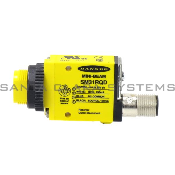 Banner SM31RQD-26839 Opposed Sensor | Reciever | MINI-BEAM Product Image